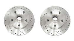 Free! Upgraded Drilled and Slotted Rotors!