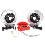 1993-2002 Camaro Baer Brakes 13 Inch Pro+ Front Brake System Un-assmebled Red Calipers Image