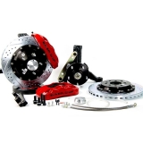 1982-1992 Camaro Baer Brakes 13 Inch Pro+ Front Brake System Pre-assembled Red Calipers Image