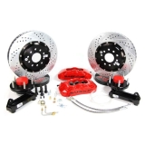 1967-1969 Camaro Baer Brakes 13 Inch Pro+ Front Brake System Red Calipers Image
