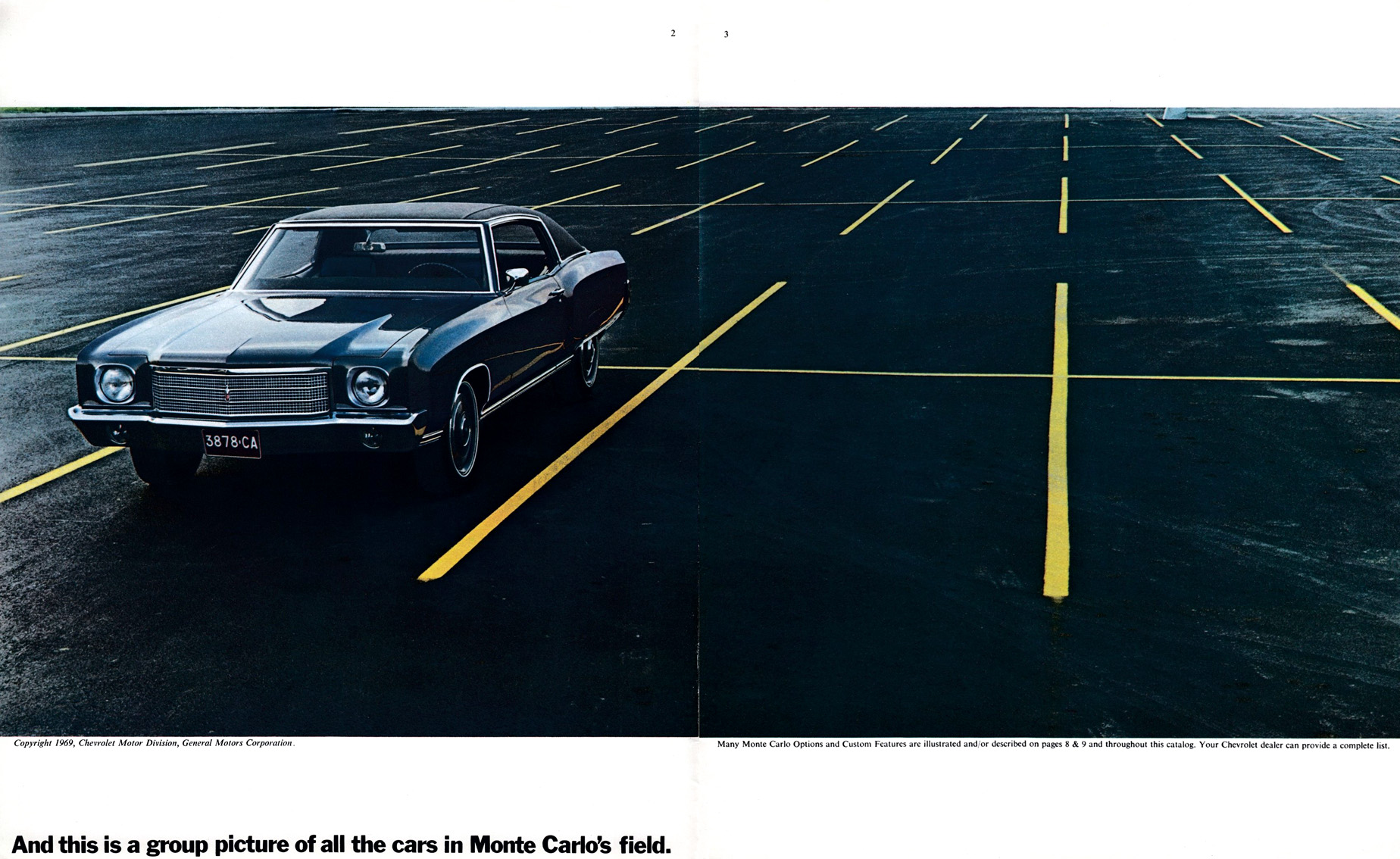 1970 Monte Carlo OEM Brochure.
