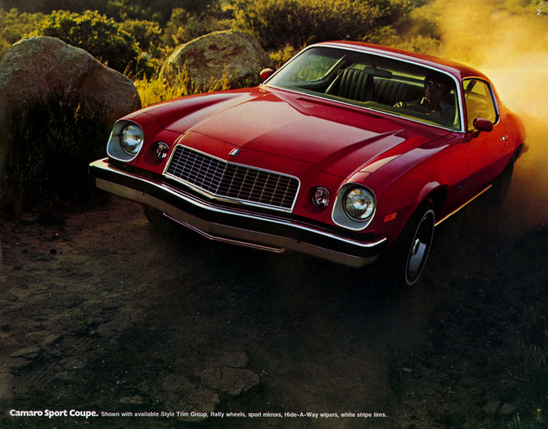 1976 Camaro Restoration Information - SS396