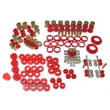 1968-1972 Chevelle Energy Suspension Poly Graphite Hyperflex Suspension Kit, Red Image