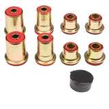 1967-1972 El Camino Poly Graphite Control Arm Bushing Kit Red All Round Image