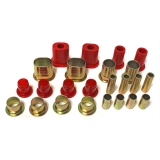 1970-1972 Monte Carlo Poly Graphite Control Arm Bushing Kit Red Oval Image