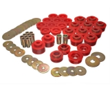1978-1988 Monte Carlo Energy Suspension Poly Body Mount Bushings, Red Image