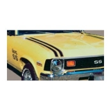 1974 Nova SS Stripe Kit Black And Gold Image