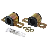 1964-1977 Chevelle 1-1/8 Inch Front Sway Bar Bushings Black Non-Greasable Type 9.5112G Image