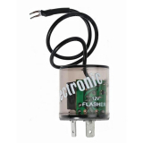 LED Flasher Relay 2 Terminal With Ground Strap 20 Amp Image