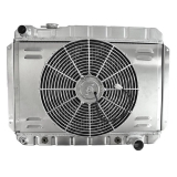 1966-1967 Chevelle Aluminum Radiator Kit Image