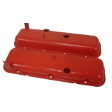 1970-1988 Monte Carlo Big Block Valve Covers Orange No Slant Image