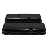 1964-1987 El Camino Big Block Valve Covers Tall Black No Slant Image