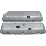 1967-2021 Camaro Paintable Big Block Valve Covers with Drippers and Left Side Slant Image