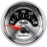 AutoMeter 2-1&16in. Transmission Temperature Gauge, 100-250F, American Muscle Image