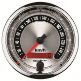 AutoMeter 3-3/8in. Speedometer, 0-260 KPH, American Muscle Image