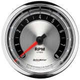 AutoMeter 3-3/8in. In-Dash Tachometer, 0-8,000 RPM, American Muscle Image