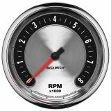 AutoMeter 5in. In-Dash Tachometer, 0-8,000 RPM, American Muscle Image