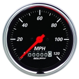 1964-1987 El Camino AutoMeter 3-3/8in. Speedometer, 0-120 MPH, Designer Black Image