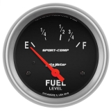 1964-1987 El Camino AutoMeter 2-5/8in. Fuel Level Gauge, 16-158 Ohm, Sport-Comp Image
