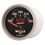 1964-1987 El Camino AutoMeter 2-1/16in. Water Temperature Gauge, 100-250F, Gm Black Image