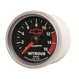 AutoMeter 2-1/16in. Nitrous Pressure Gauge, 0-1600 PSI, GM Black Image