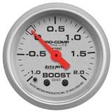 AutoMeter 2-1&16in. Boost-Vacuum Gauge, -1&+2 Bar, Mech, Ultra-Lite Image