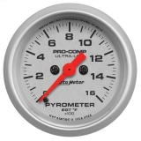 1964-1987 El Camino AutoMeter 2-1/16in. Pyrometer, 0-1600F, Ultra-Lite Image