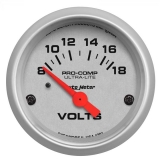 1964-1987 El Camino AutoMeter 2-1/16in. Voltmeter, 8-18V, Ultra-Lite Image