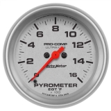 1964-1987 El Camino AutoMeter 2-5/8in. Pyrometer, 0-1600F, Ultra-Lite Image