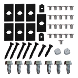 1967-1968 Camaro Deluxe Grille Hardware Kit 47 pc Image