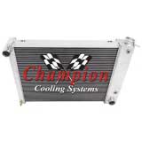 1967-1969 Camaro SB Champion Cooling Aluminum Radiator Economy Series 2 Core - 400-600 HP Image