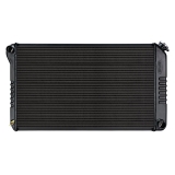 1968-1977 El Camino Cold Case High Performance Aluminum Radiator, Manual, OE Style Black Image