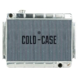 1966-1967 El Camino Cold Case High Performance Aluminum Radiator, Manual, OE Style Image
