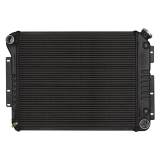 1967-1969 Camaro Cold Case High Performance Aluminum Radiator, SB, Automatic, OE Style Black Image