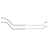 1970-1972 Monte Carlo Rear Axle Brake Lines, Stainless Steel Image