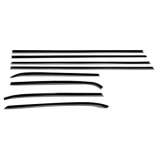 1973-1974 Nova 2 Door Window Felt Kit 8 Piece Replacement Style Image