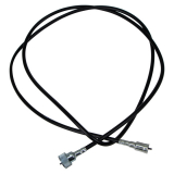 1970-1988 Monte Carlo Speedometer Cable/Casing, 76.7 Inch, Screw On To Trans, Clip On To Speedo Image