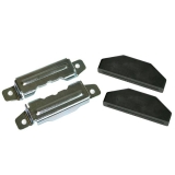 1968-1972 Chevelle Powerglide Transmission Cross Mount Brackets and Insulators Image