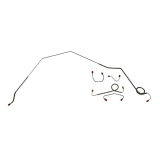 1969 Camaro Front Brake Line Kit, Power Disc, Original Material Image