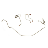 1971-1979 Camaro Front Brake Line Kit, Power Disc, Original Material Image