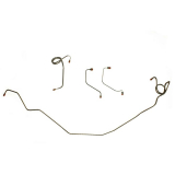 1980-1981 Camaro Front Brake Line Kit, Power Disc, Original Material Image