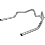 1967-1981 Camaro Flowmaster Prebent Tailpipes 409S, 2.5 In. Rear Exit Image
