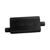 Flowmaster 50 Series Delta Muffler, 2.5 In. Offset Inlet, 2.5 In. Center Outlet, Moderate Image