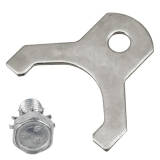 1964-1987 El Camino Automatic Transmission Speedometer Gear Housing Retainer Bracket Image