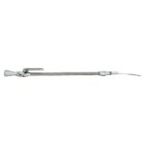 1965-1979 Chevy Nova Big Block Chrome Engine Dipstick And Stainless Braided Tube 21 Inches Image