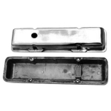1978-1987 Regal Small Block Polished Aluminum Valve Covers Stock Height Image