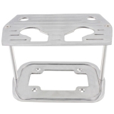1964-1987 Chevy El Camino Ball Milled Billet Alum. Battery Tray For Optima Group 34/78 Top/Side Post Batteries Image