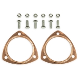 1964-1977 Chevy Chevelle Copper Header Collector Gaskets, 3.5 Inch Image