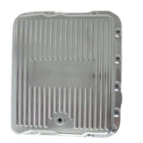 1964-1987 Chevy El Camino TH700-R4 Polished Finned Transmission Pan Stock Depth Image