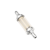 Grand Prix Chrome And Glass Fuel Filter With Replaceable Element Image